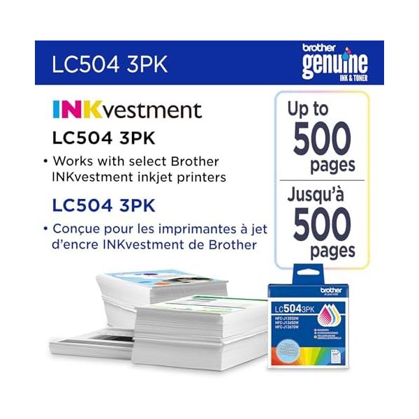 BROTHER GENUINE LC5043PK STANDARD YIELD CYAN