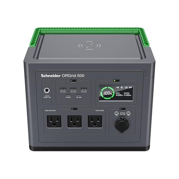 SCHNEIDER OFFGRID PORTABLE POWER STATION 500