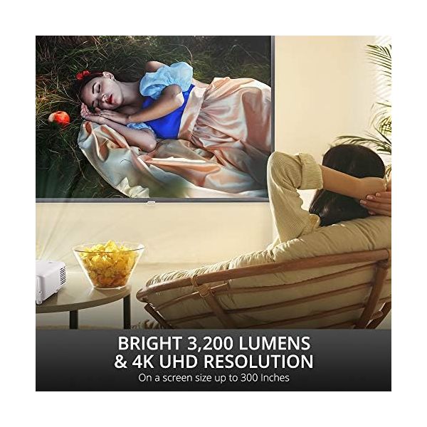 ViewSonic PX701-4K UHD 4K Projector with 3200 Lumens