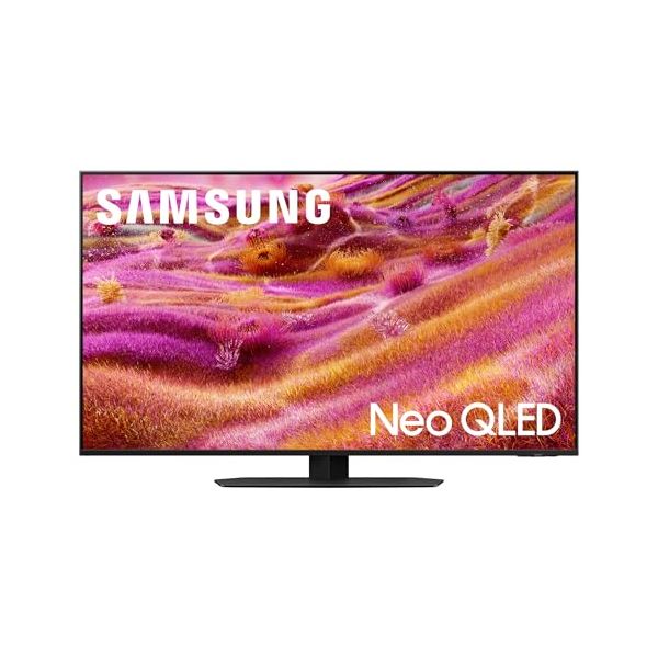 Samsung QN43QN90FAFXZA 43 Inch Neo QLED 4K QN90F Vision AI Smart TV with a WireLogic Ruby 8ft Ultra High Speed 4K-8K-10K HDMI Cable (2025)
