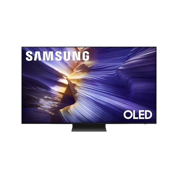 Samsung QN48S90FAEXZA 48 Inch 4K OLED Smart TV (2025) with Dolby Atmos and 2 Year Amber Protection Plan