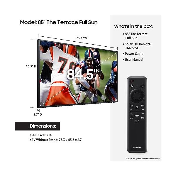Samsung QN85LST9CAF - 85