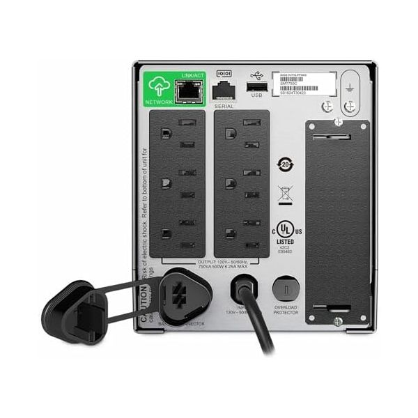 APC by Schneider Electric Smart-UPS 750VA Tower UPS