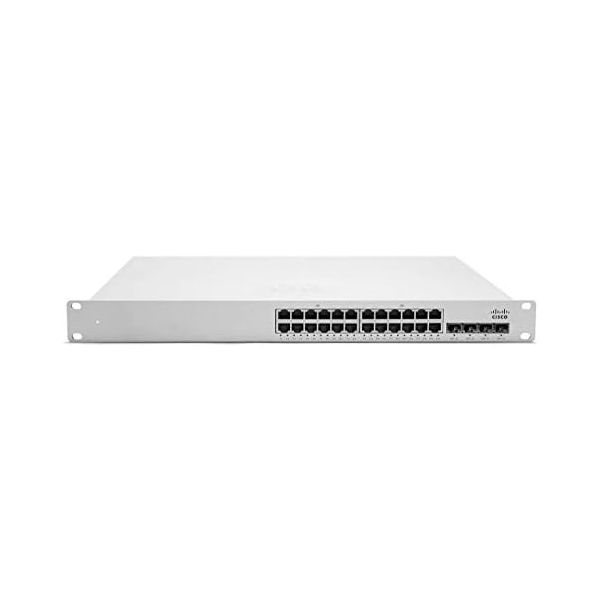Cisco Meraki | MS350-24-HW | Meraki MS350-24 L3 Stck Cld-Mngd 24x GigE Switch (Renewed)