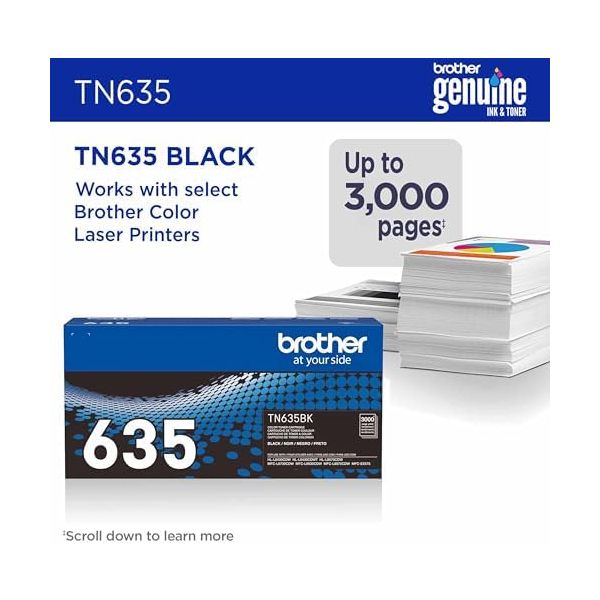 Brother TN635BK - Black