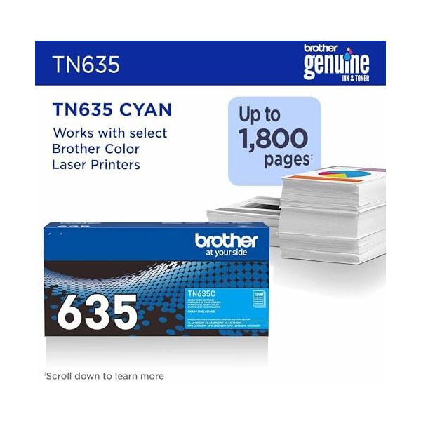 Brother TN635C - Cyan