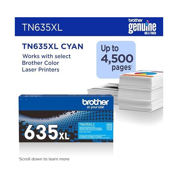 Brother TN635XLC - High Yield