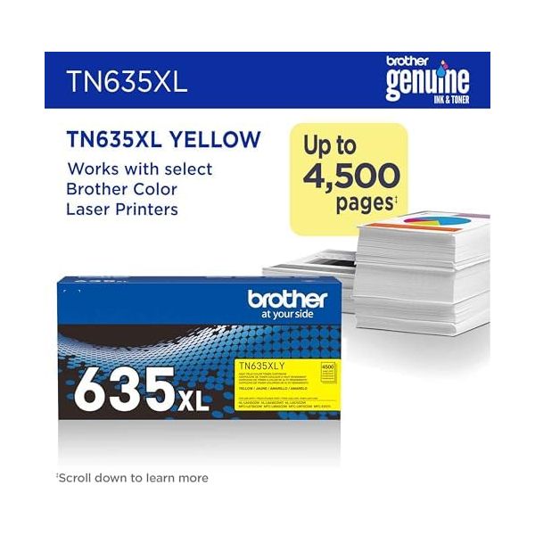 Brother TN635XLY - High Yield