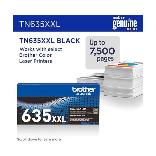Brother TN635XXLBK - Super High Yield