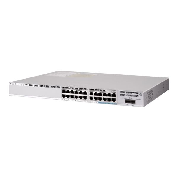 Cisco Catalyst 9200L - Network Advantage - switch - 24 ports - managed - rack-mountable - C9200L-24PXG-4X-A