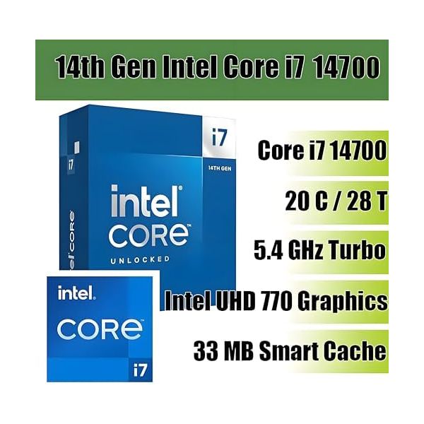 HP Elite Mini 800 G9 Business Desktop Computer PC | Intel i7-14700 20-Core up to 5.4GHz | 32GB DDR5 | 1TB SSD | Windows 11 Pro | WiFi 6 | Compact Office Computer | Keyboard & Mouse Included