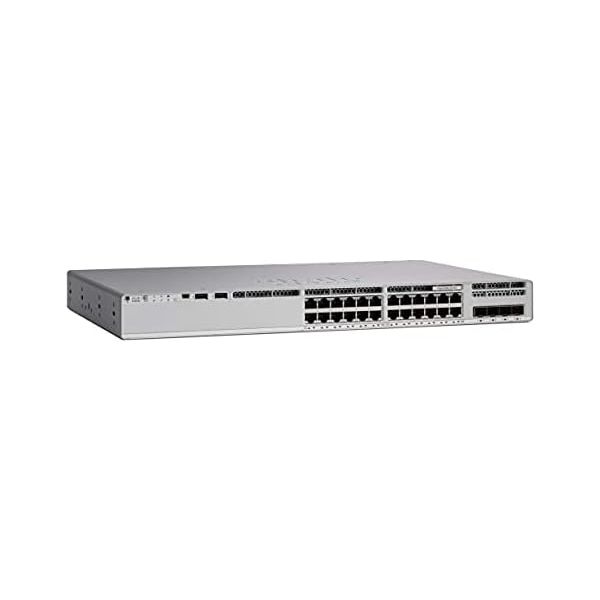 Cisco C9200L-24P-4G-A Catalyst 9200L 24-Port PoE+ 4x1G Uplink Switch (Renewed)