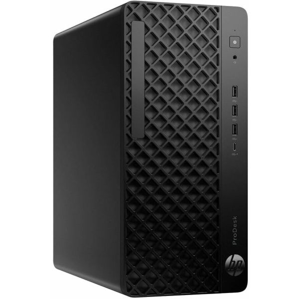 HP ProDesk 4 G1i Tower Desktop Computer - Intel Core Ultra 7 265 - vPro Technology - 16 GB DDR5 SDRAM - 512 GB SSD - Jack Black - Intel Q870 Chip - Windows 11 Pro - English Keyboard - 280 W