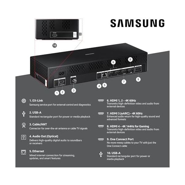 Samsung 55-Inch Class The Frame LS03F 4K QLED Smart TV (2025 Model) Slim Fit Wall Mount