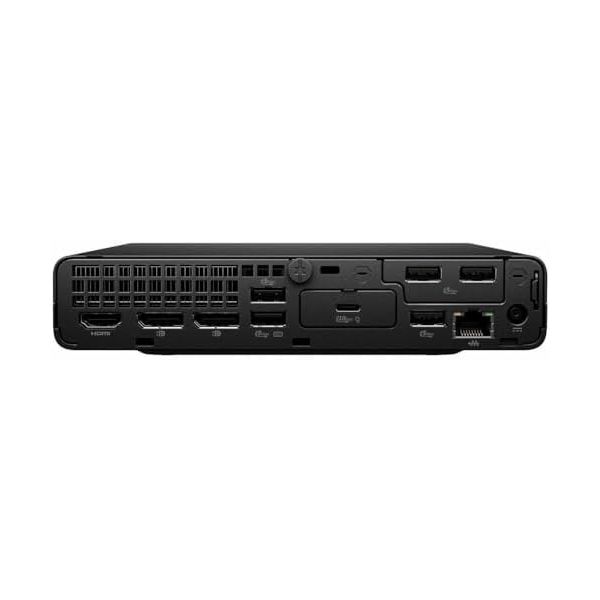 HP ProDesk 4 G1i Mini PC Desktop Computer - Intel Core Ultra 5 225T - 16 GB DDR5 SDRAM - 256 GB PCI Express NVMe SSD - Jack Black - Intel Q870 Chip - Windows 11 Pro - Wi-Fi 6 (IEEE 802.11ax)