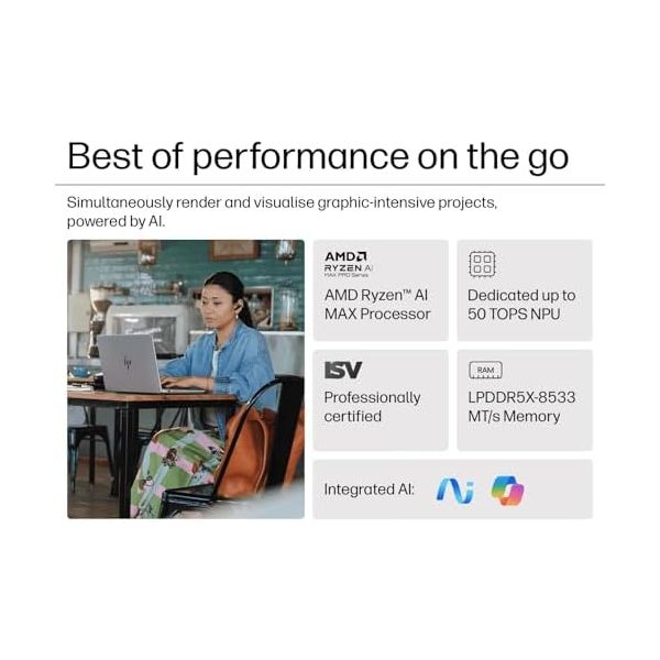 HP ZBook Ultra G1a Mobile Workstation AI PC Laptop (14