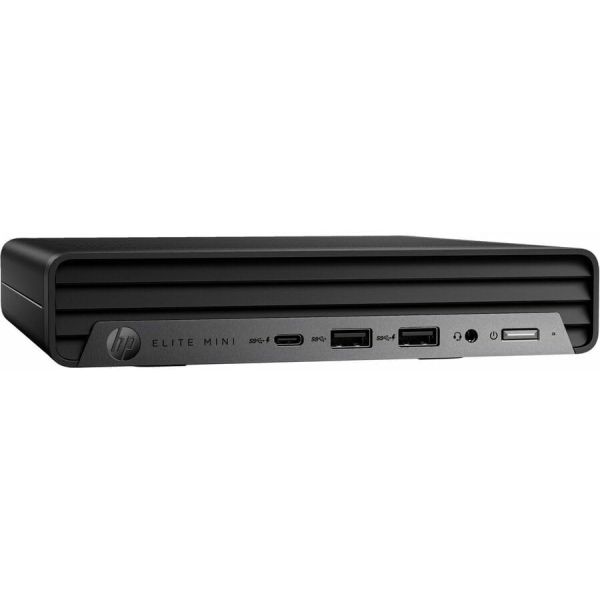 HP Elite Mini 800 G9 Desktop Computer - Intel Core i7 14th Gen i7-14700T - vPro Technology - 16 GB - 512 GB SSD - Desktop Mini - Intel Q670 Chip - Windows 11 Pro - NVIDIA GeForce RTX 3050 4 GB GDDR6 -