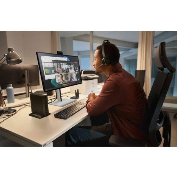 HP EliteDesk 8 G1i Desktop Mini Computer - Intel Core Ultra 5 235T - vPro Technology - 32 GB RAM - 512 GB SSD - Jack Black - Intel Q870 Chip - Windows 11 Pro - DDR5 SDRAM - English Keyboard