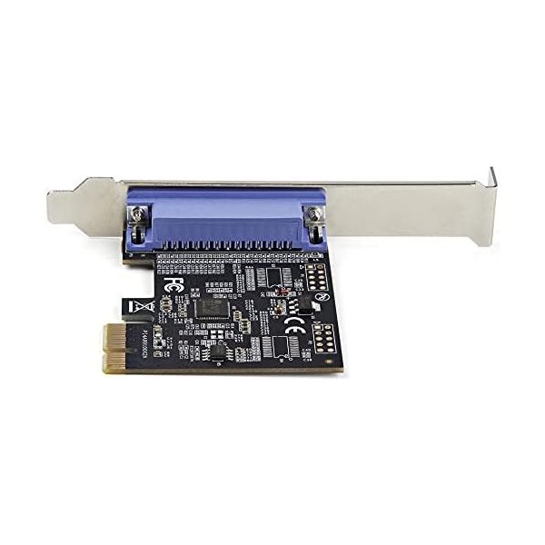 StarTech 1-Port Parallel PCIe Card - PCI Express to Parallel DB25 Adapter Card - Desktop Expansion LPT Controller for Printers