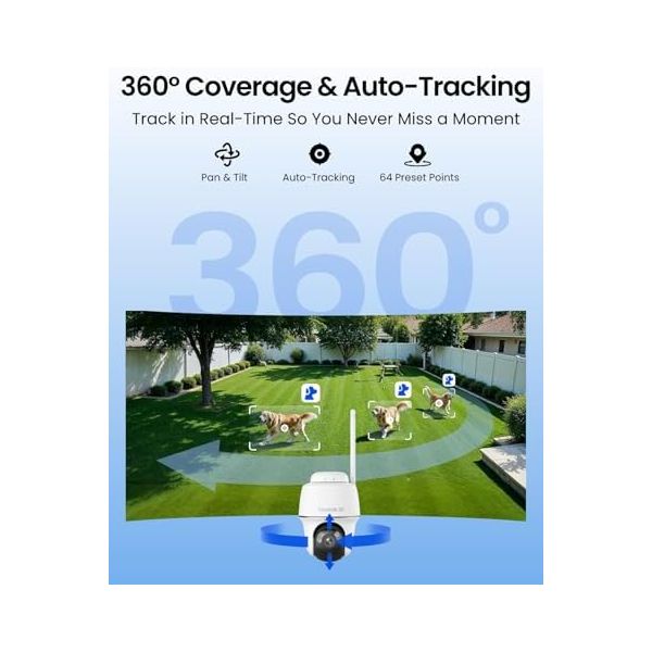 REOLINK First 4K Solar Security Cameras Wireless Outdoor