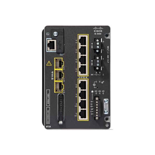 Cisco IE3500 Rugged Series IE-3500-8T3X - switch - 11 ports - managed - IE-3500-8T3X-E