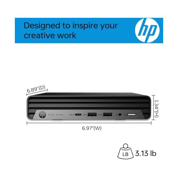 HP Pro 400 G9 Mini PC Desktop Computer