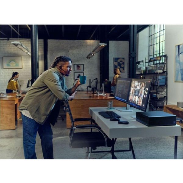 HP EliteDesk 8 G1i Desktop Computer - Small Form Factor - Intel Core Ultra 5 235 - vPro Technology - 32 GB DDR5 SDRAM - 512 GB SSD - Jack Black - Smart Buy - Intel Q870 Chip - Windows 11 Pro