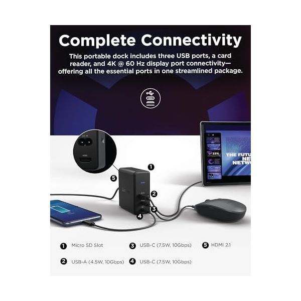 Lenovo GaN Charging Dock