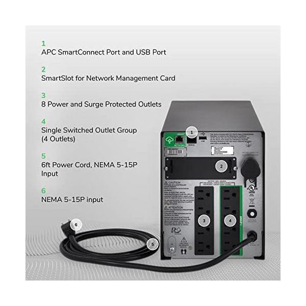 APC 1500VA Smart UPS with SmartConnect