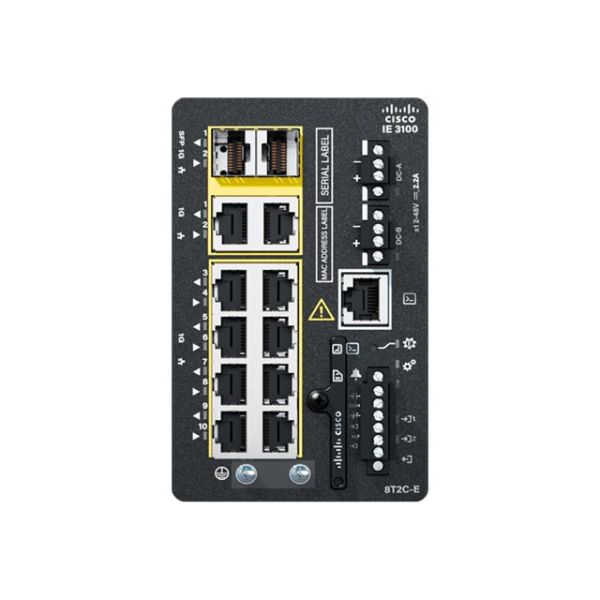 Cisco Catalyst IE3105 Rugged Series - Network Essentials - switch - 10 ports - managed - IE-3105-8T2C-E