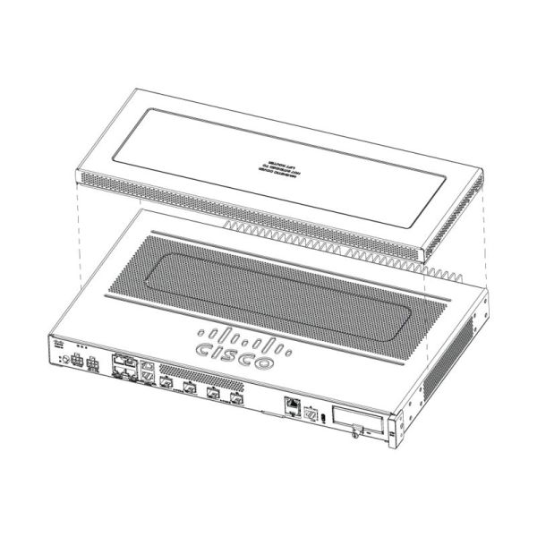 Cisco - network device enclosure/chassis cover - magnetic - C83G2-TOP-PLATE