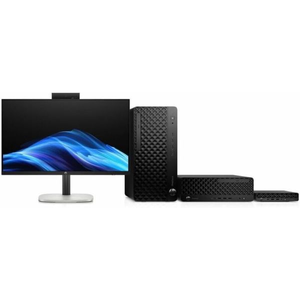 HP ProDesk 4 G1i Tower Desktop Computer - Intel Core Ultra 7 265 - vPro Technology - 16 GB DDR5 SDRAM - 512 GB SSD - Jack Black - Intel Q870 Chip - Windows 11 Pro - English Keyboard - 280 W