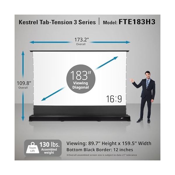 Elite Screens Kestrel Tab-Tension 3