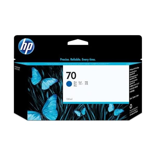 HP 70 Light Cyan 130-ml Genuine Ink Cartridge (C9390A) for DesignJet Z5200