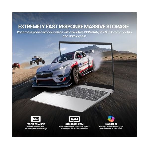 HP 15 Inch Touchscreen Laptop Computer