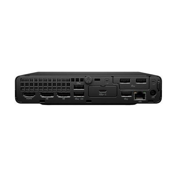 HP ProDesk 4 G1i Mini PC Desktop Computer - Intel Core Ultra 5 235T - 16 GB DDR5 SDRAM - 256 GB PCI Express NVMe SSD - Jack Black - Intel Q870 Chip - Windows 11 Pro - Wi-Fi 6E (IEEE 802.11ax)