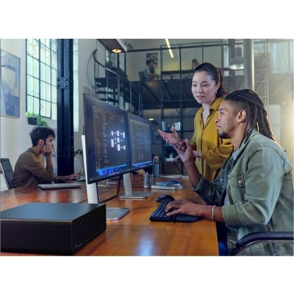 HP EliteDesk 8 G1i Desktop Computer - Small Form Factor - Intel Core Ultra 5 235 - vPro Technology - 32 GB DDR5 SDRAM - 512 GB SSD - Jack Black - Smart Buy - Intel Q870 Chip - Windows 11 Pro