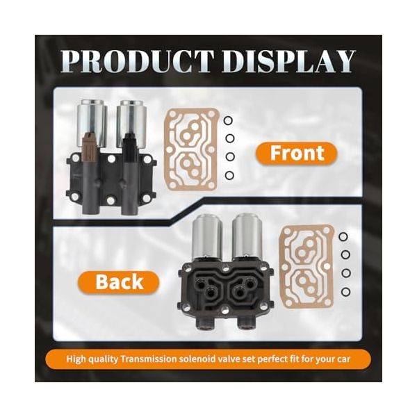 28260-PRP-014 Transmission Dual Linear JTFft Solenoid for for 2002-2008 Acura RSX/TSX for 2002-2011 Honda CR-V 2.4L, 2003-2007 Accord, 2003-2008 Element 2.4L OE# 99210 28260-PRP-014