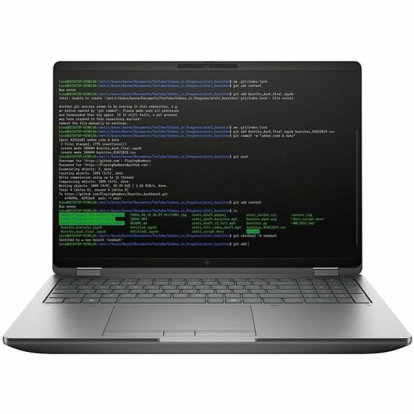 HP ZBook Fury G1i 16" Mobile Workstation - WQXGA - Intel Core Ultra 7 255HX - 32 GB - 512 GB PCI Express NVMe 4.0 x4 SSD - C94FCUT#ABA