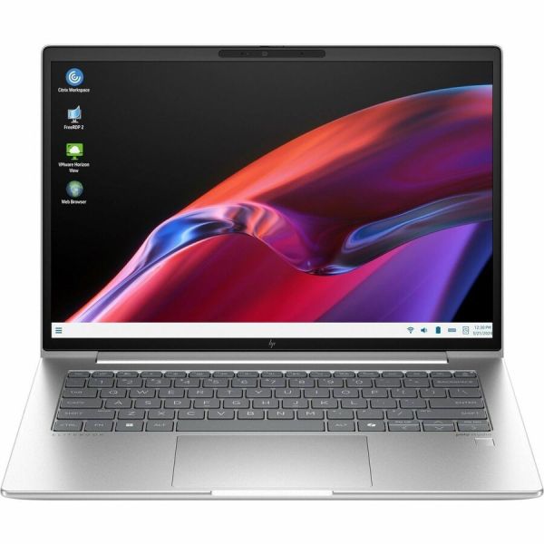 HP Elite mt645 G8 14" Thin Client Notebook - WUXGA - 60 Hz - AMD Ryzen 3 7335U - 8 GB - 256 GB SSD - Pike Silver - B5YW9UT#ABA