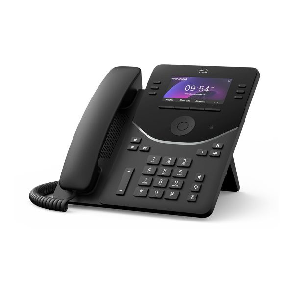 Cisco Desk Phone 9851 - VoIP phone - with Trusted Platform Module (TPM) 2.0 with caller ID/call waiting - DP-9851-K9-RF