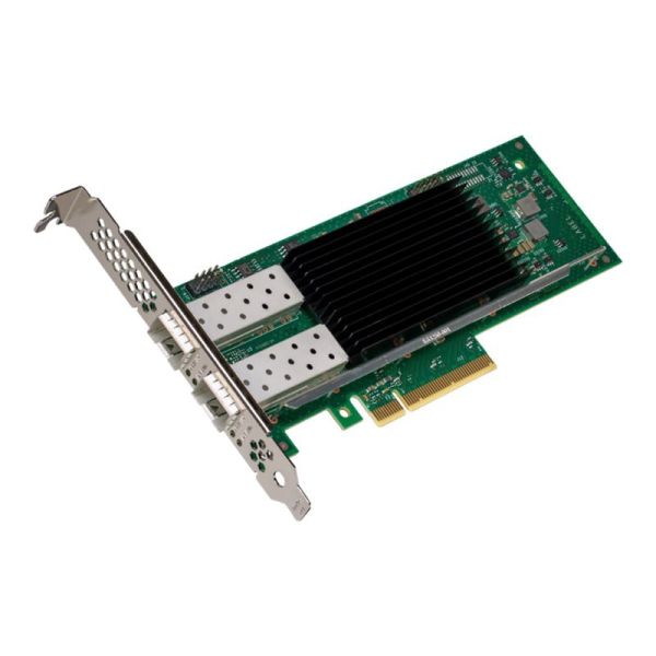 Intel E810-XXVDA2 - network adapter - PCIe 4.0 x8 - 10/25 Gigabit SFP28 x 2 - HCI-P-I8D25GF