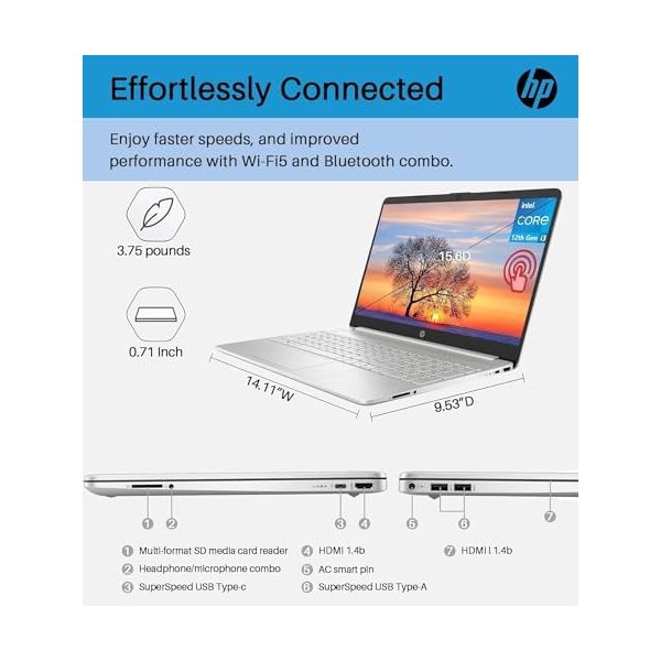 HP Touchscreen Laptop for Business