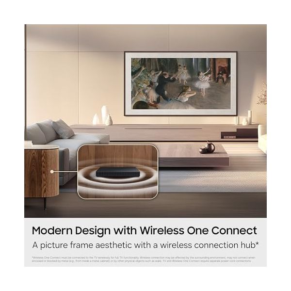 Samsung 65-Inch Class The Frame Pro LS03HW Series Samsung Vision AI Smart TV (2026 Model