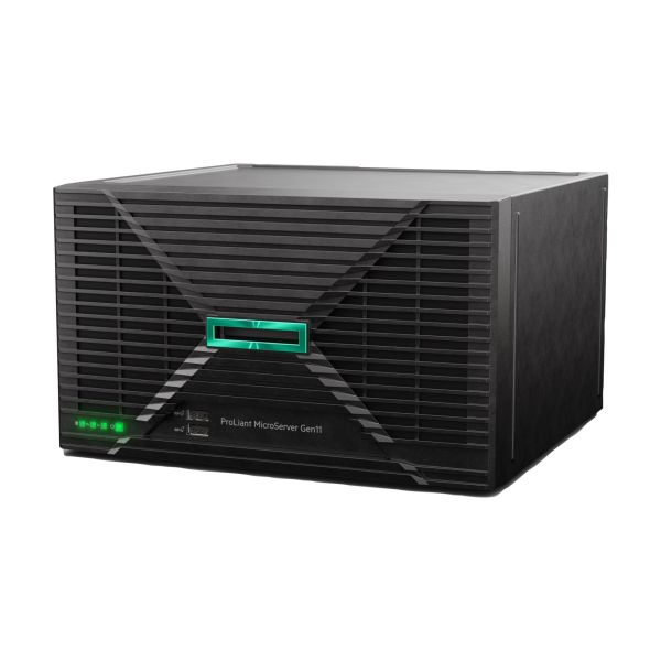 HPE ProLiant MicroServer Gen11 - ultra micro tower Xeon E-2414 2.6 GHz - 16 GB - no HDD - P68820-001