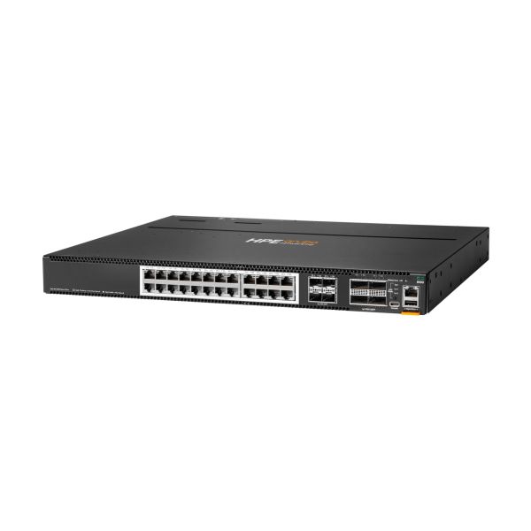 HPE Aruba Networking CX 8100 24x10GBase-T 4x10G SFP+ 4x40/100G QSFP28 Switch