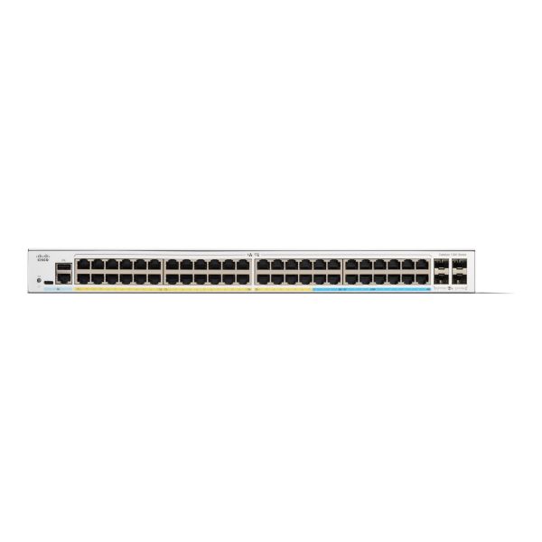 Cisco Catalyst 1300-48MGP-4X - switch - 48 ports - managed - rack-mountable - C1300-48MGP-4X-RF