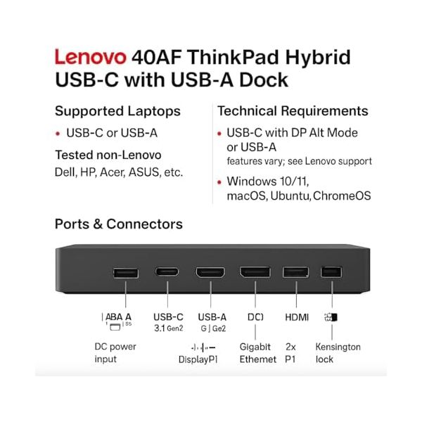 Lenovo ThinkPad Universal USB-C Dock