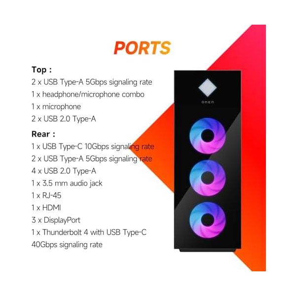 HP OMEN 45L Gaming 5090 Desktop PC