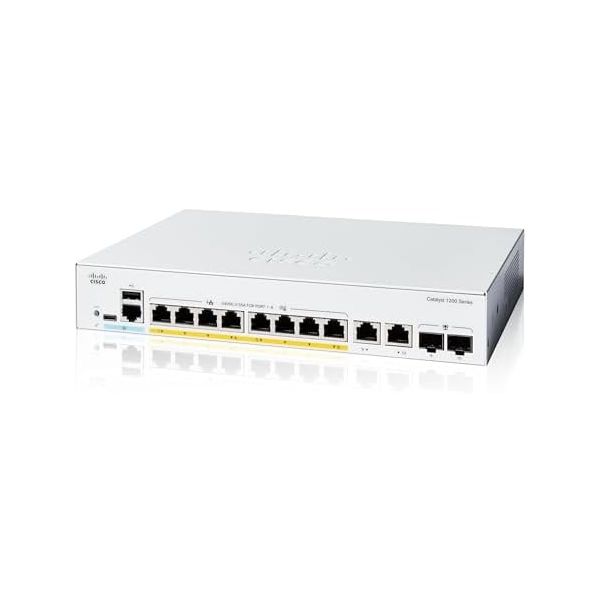 Cisco Catalyst 1200-8T-D Smart Switch